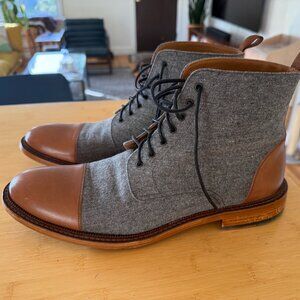 Taft Jack Boots in Grey / Brown